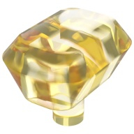 Lego kámen nekonečna, průhledná žlutá (36451a TRANS-YELLOW)